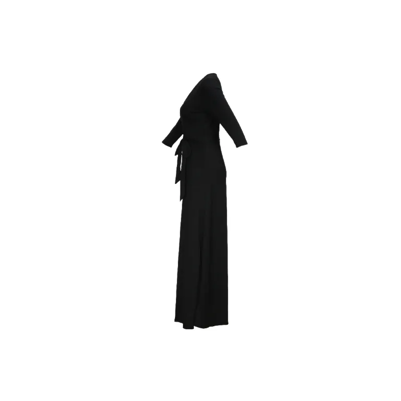 Simple Plain Milk Fiber Dress Women-1