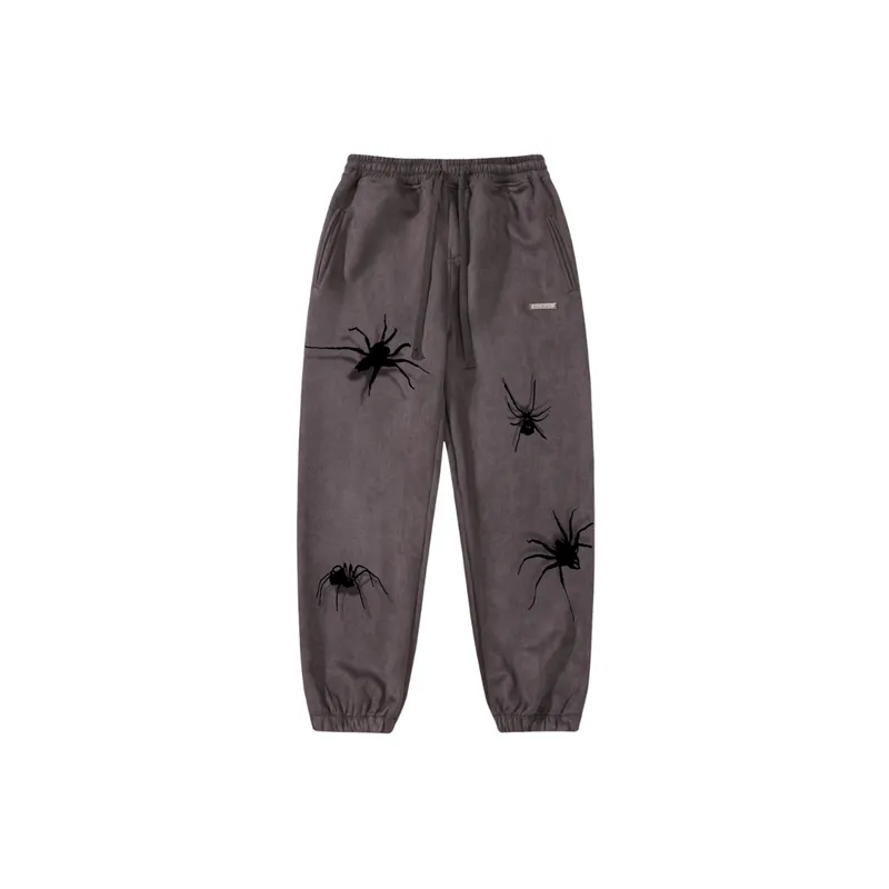Trendy Street Embroidered Fashion Sports Pants-0