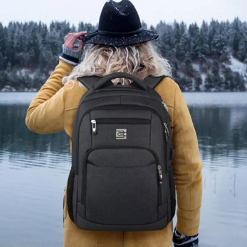 Simple Fashionable Backpack Man-4