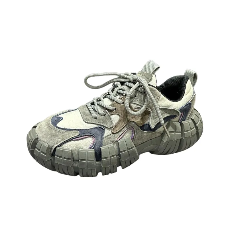 Retro Sporty Chunky Sneakers-0