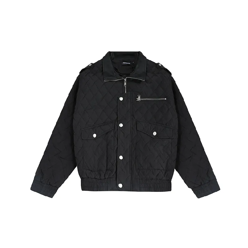 Cool Loose Quilted Jacket-4