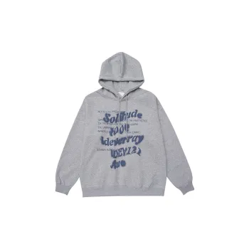 Letter Foam Tide Leisure Shoulder Wear Hoodie