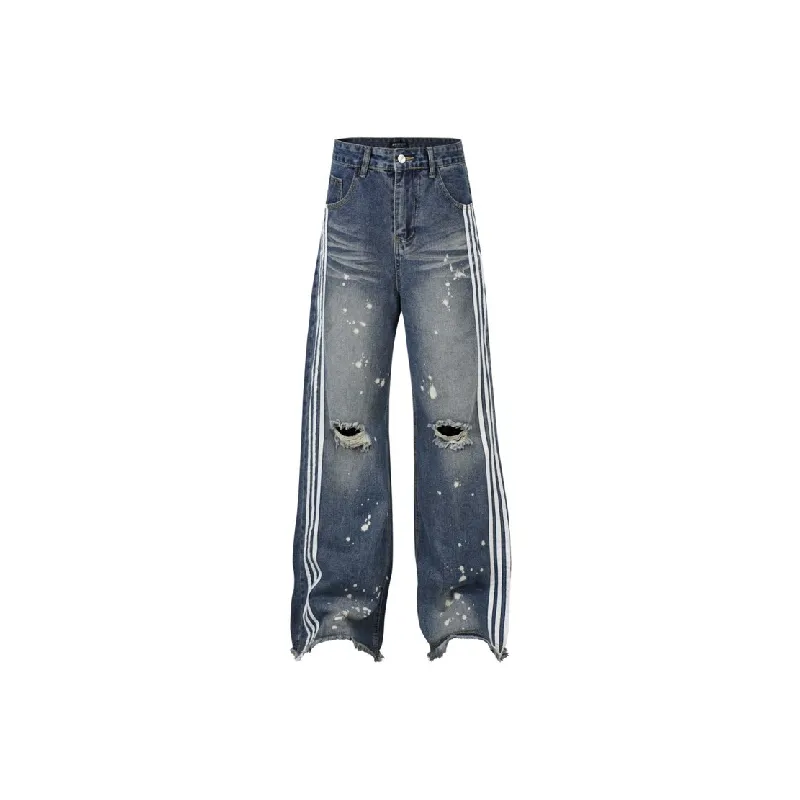 Casual Loose Jeans Unisex-2