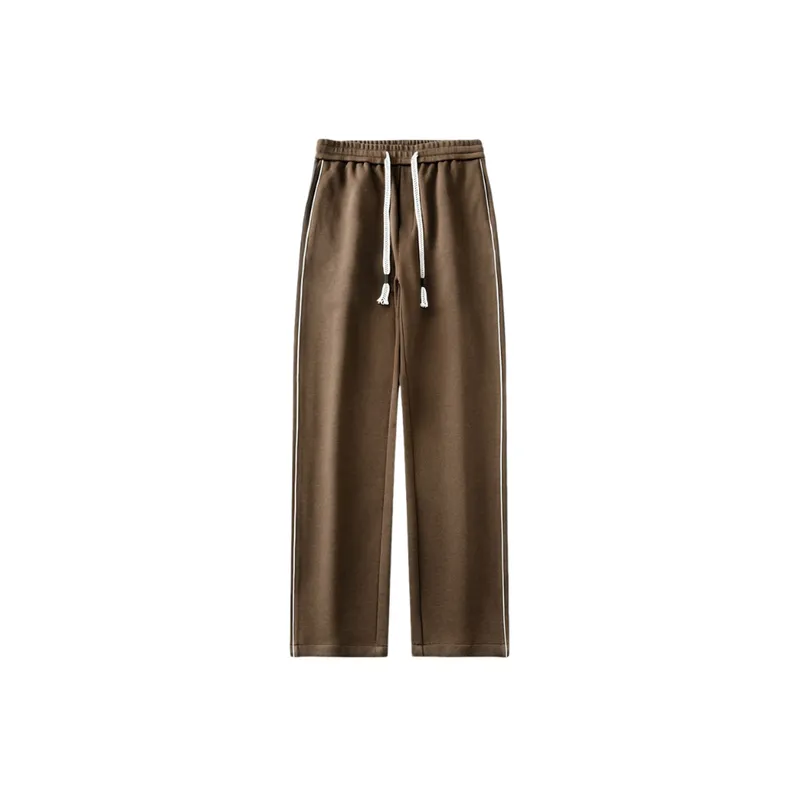 Loose Casual Draping Knitted Sweatpants-3