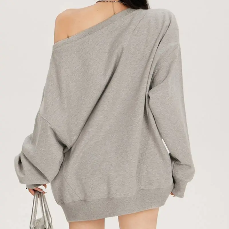 Fashionable Casual Cotton Sweatshirt Women-9