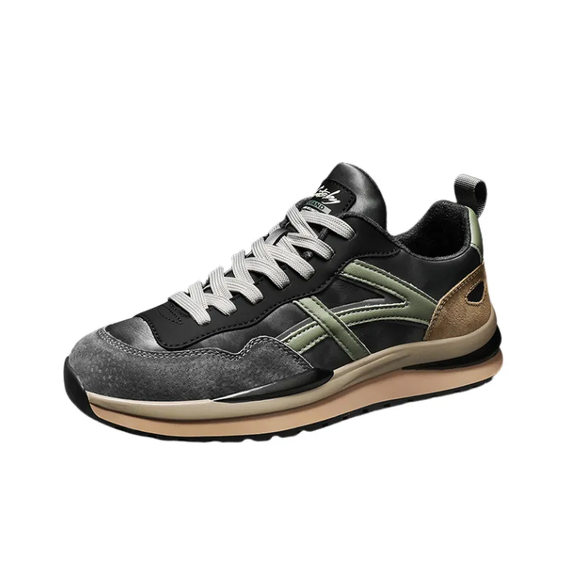 Retro Contrast Color Lifestyle Shoes-3
