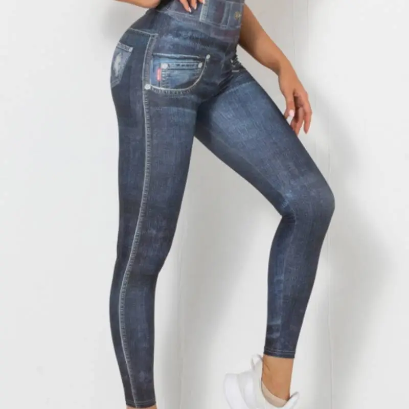 Retro Simple Jeans-4