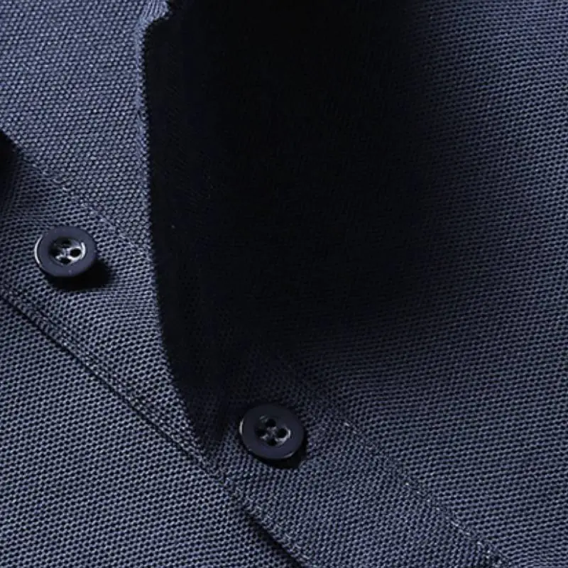 Casual Plain Cotton Polo-4