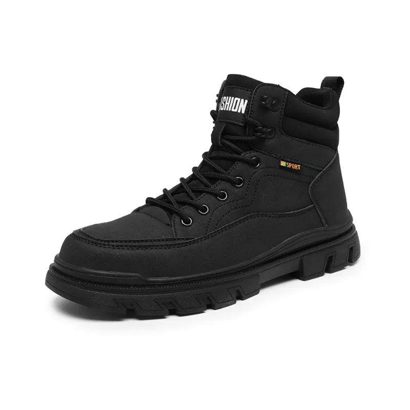 Retro Sporty Waterproof Martin Boot-0