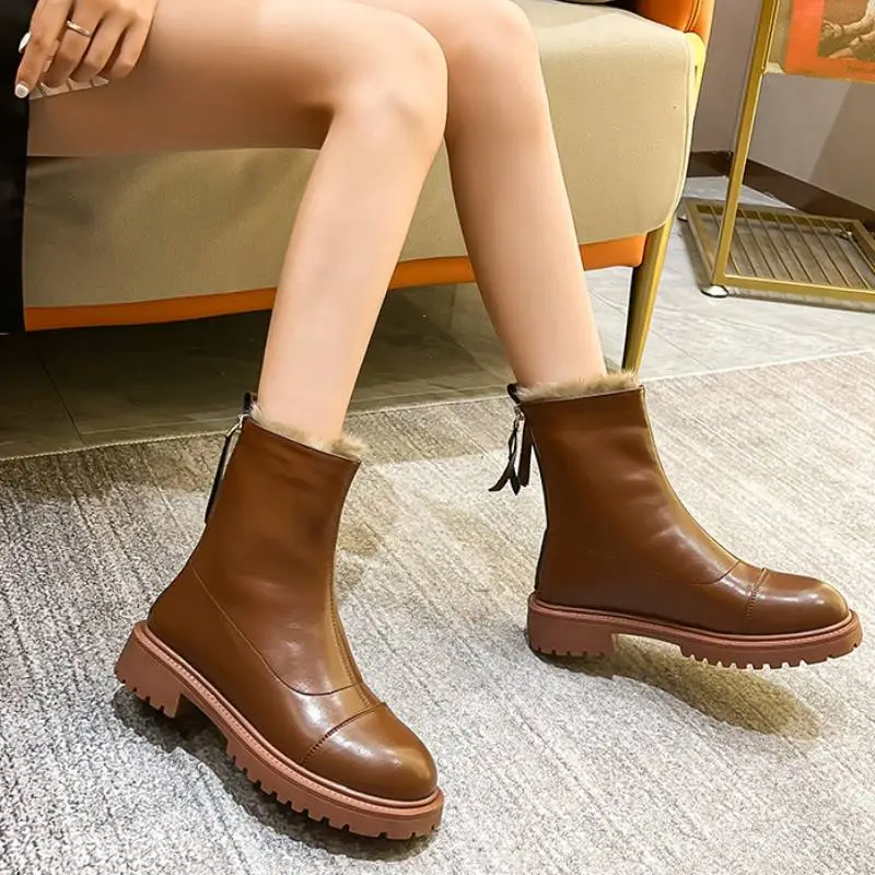 Casual Fashionable Martin Boot-8