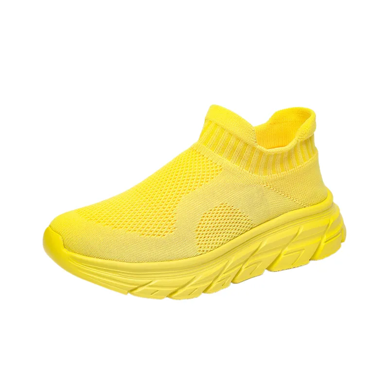 Simple Breathable Slip On Shoes-6