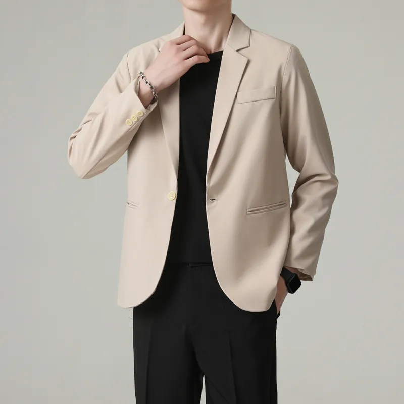 Basics Loose Business Suit-1