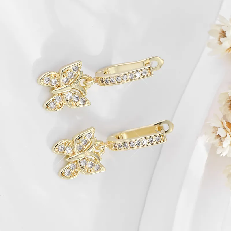 Fashionable Butterfly Earring-1