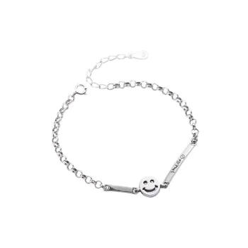 Hip Hop Silver Bracelet