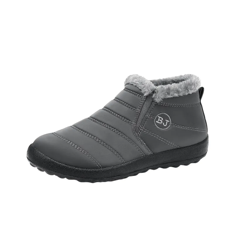 Fashionable Plain Snow Boots-3