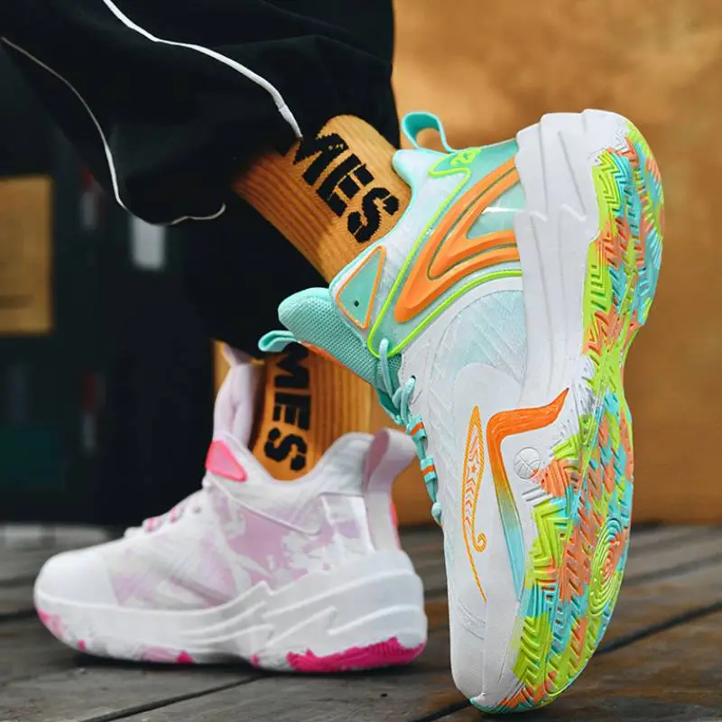 Casual Sporty Basketball Shoes-5