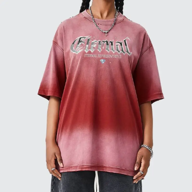Casual Fashionable 100% Cotton T Shirt Unisex-12