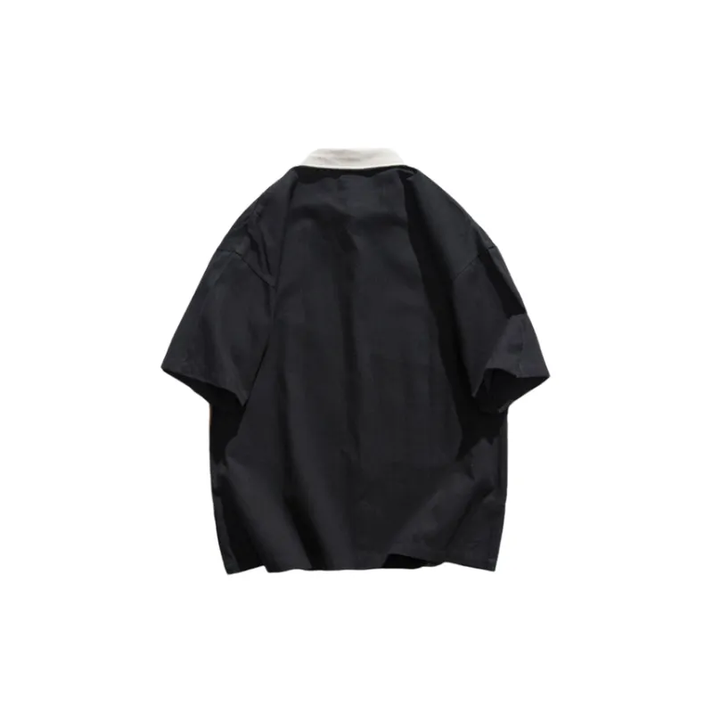 Hip Hop Trendy Half Sleeved Shirt-7