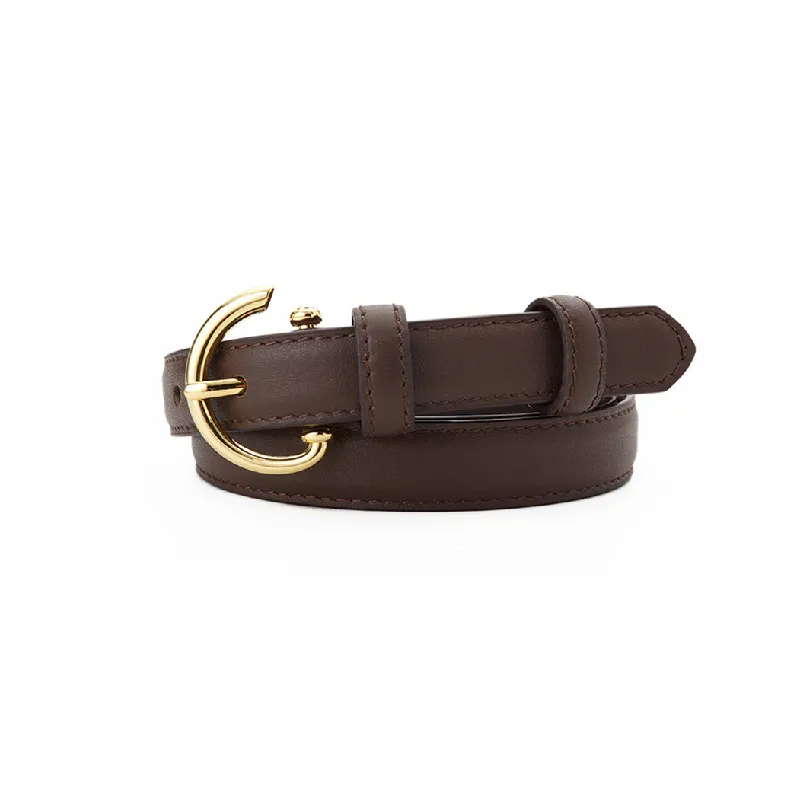 Retro Fashionable Leather Belt Women-0