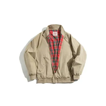 Windproof Motorcycle Khakic Stand up Collar Jacket