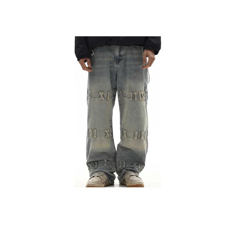 Loose Distressed Mud Jeans-2