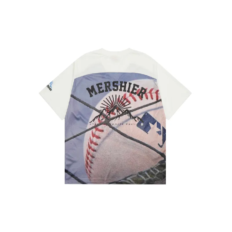 Fashion Contrast Color T Shirt-1