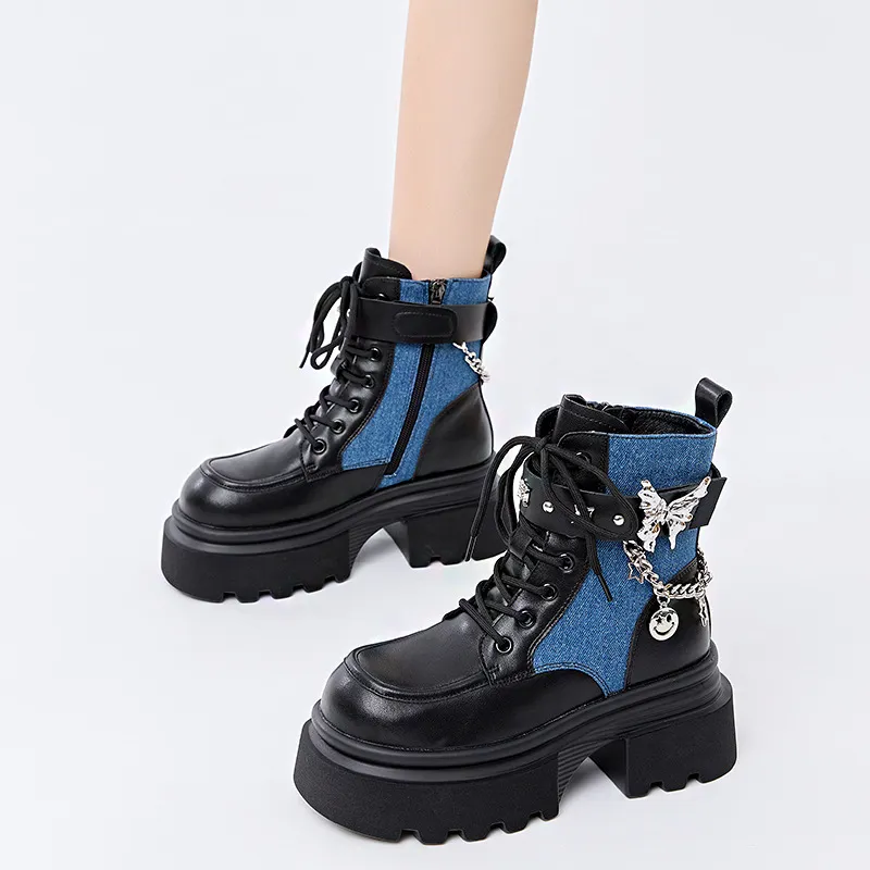 Fashionable Simple Ankle Boots-7