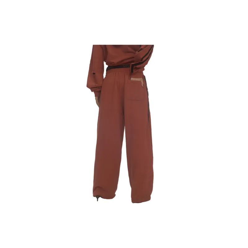 Retro Fashion Casual Knit Sweatpants-3