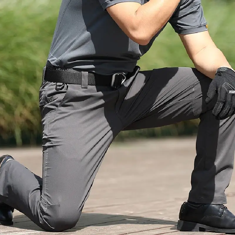 Sporty Waterproof Cargo Pants-6