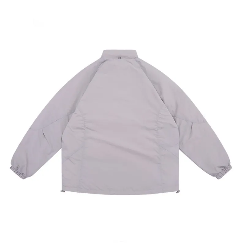 Fashionable Simple White Duck Down Jacket-11
