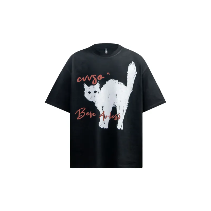 Loose Casual 100% Cotton T Shirt Unisex-0