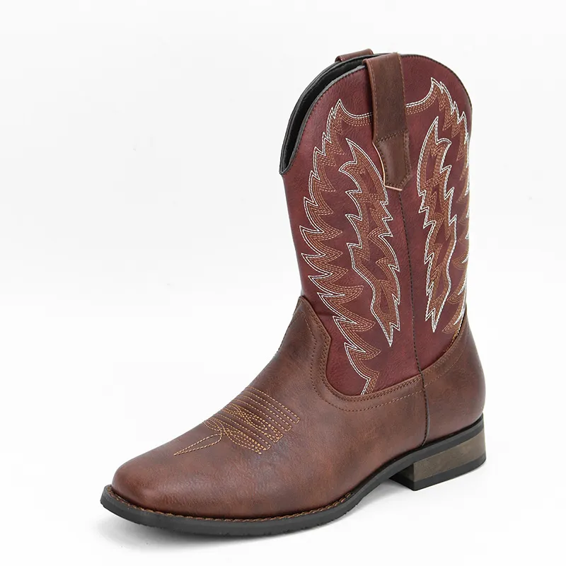 Casual Cool Mid Calf Boots-2