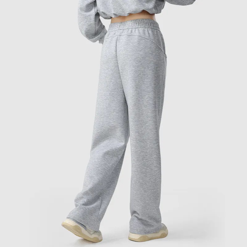 Simple Loose Polyester Casual Pants Women-10