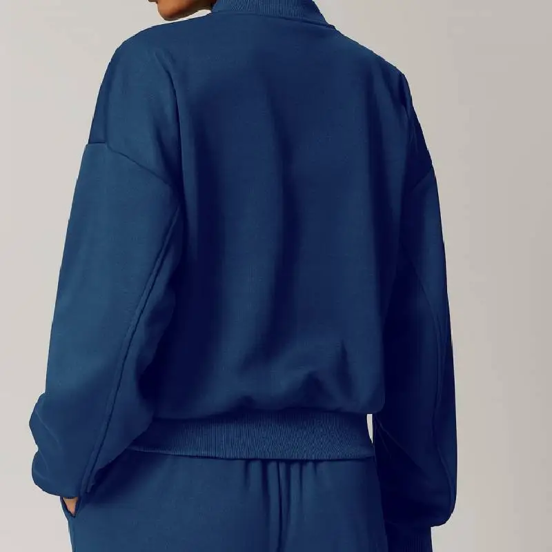 Plain Casual Fitness Clothing Women-5