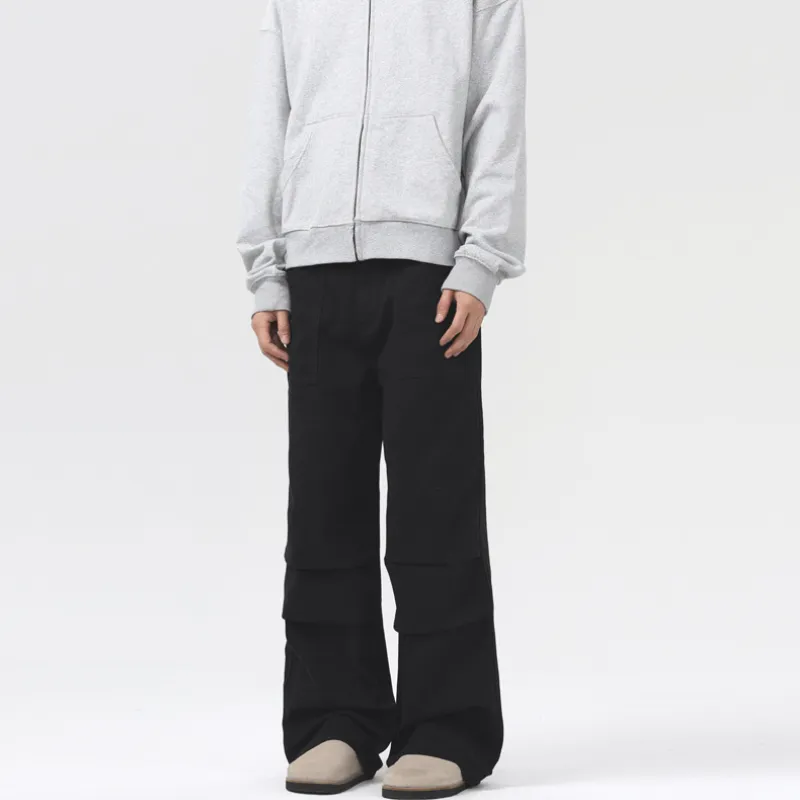 Glamorous Loose Cotton Casual Pants-4
