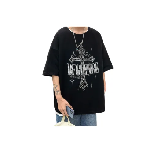 Hip hop Loose Casual Half sleeved T shirt