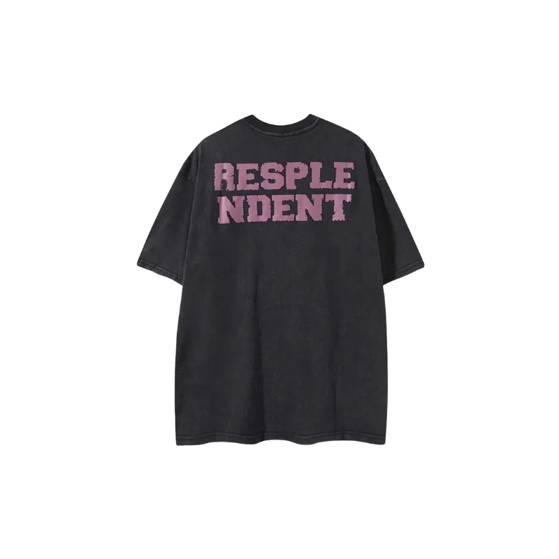 Street Graffiti Cotton Blended Fabric T Shirt-1