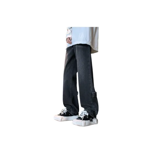 Retro Loose Straight Leg Jeans