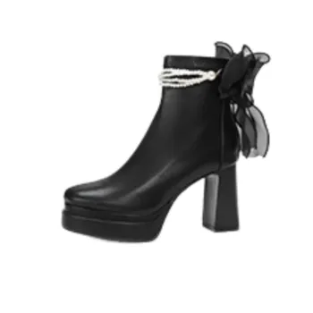 Fashionable Bow High Heels