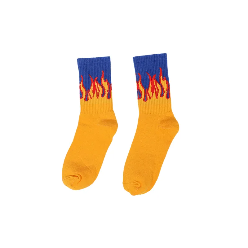 Fashionable Sporty 100% Cotton Mid Calf Sock-2