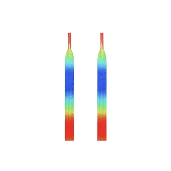 Tie Dye Rainbow Gradient Shoelaces