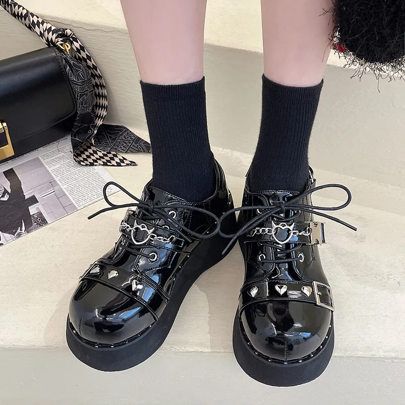 Retro Punk Platform Shoes-1