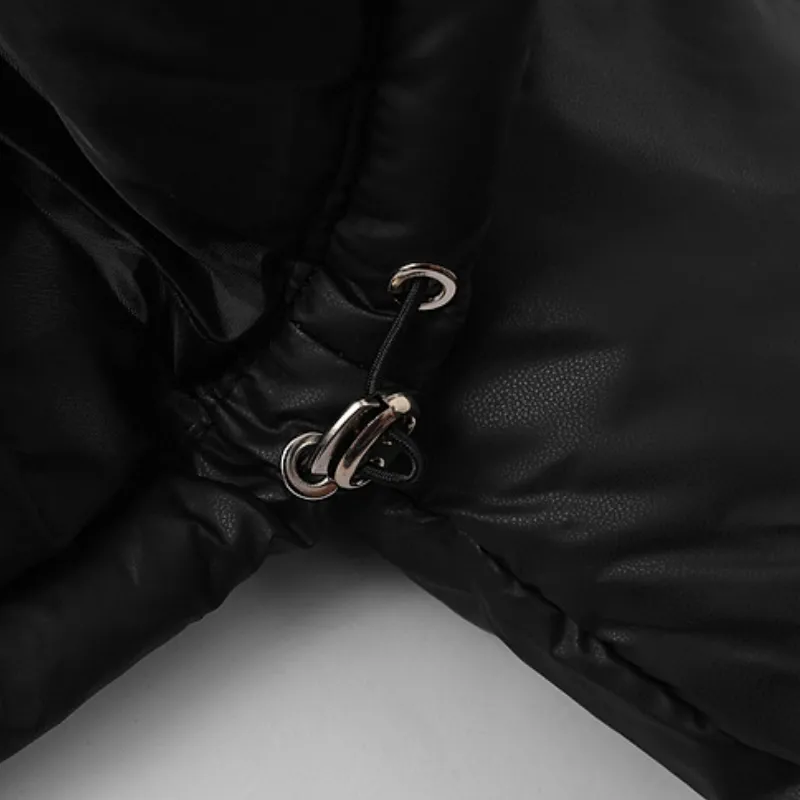 Fashionable Warming Quilted Jacket Women-3
