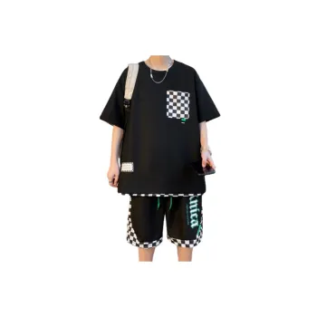 Casual Short Sleeved Sports Suit
