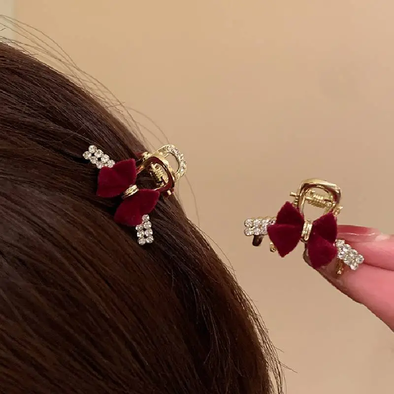 Glamorous Rhinestone Hair Clip-1