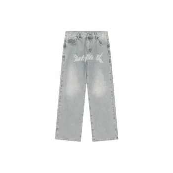 Letter Printed High Street Trendy Casual Pants