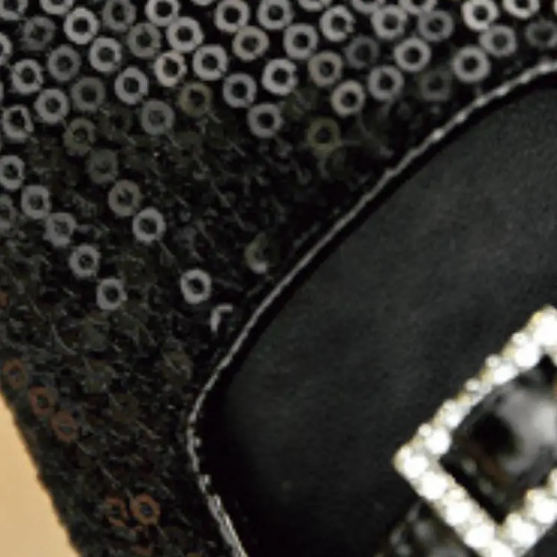 Retro Sequins Mary Jane Shoes-6