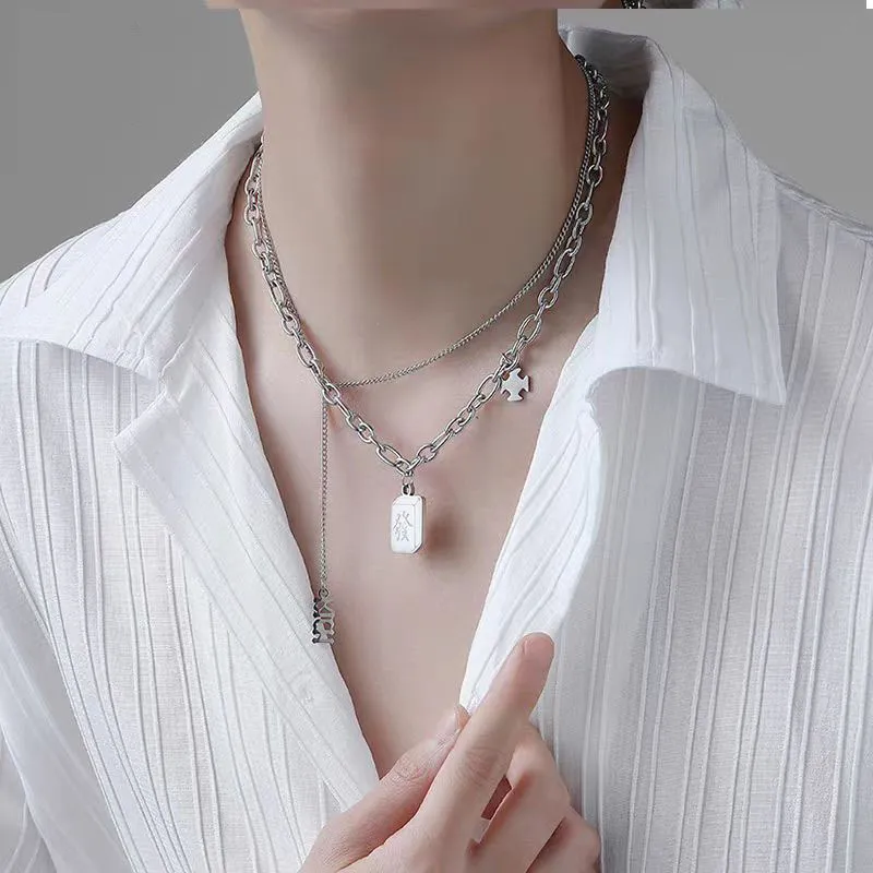 Trendy Fashion Hip hop Necklace-1