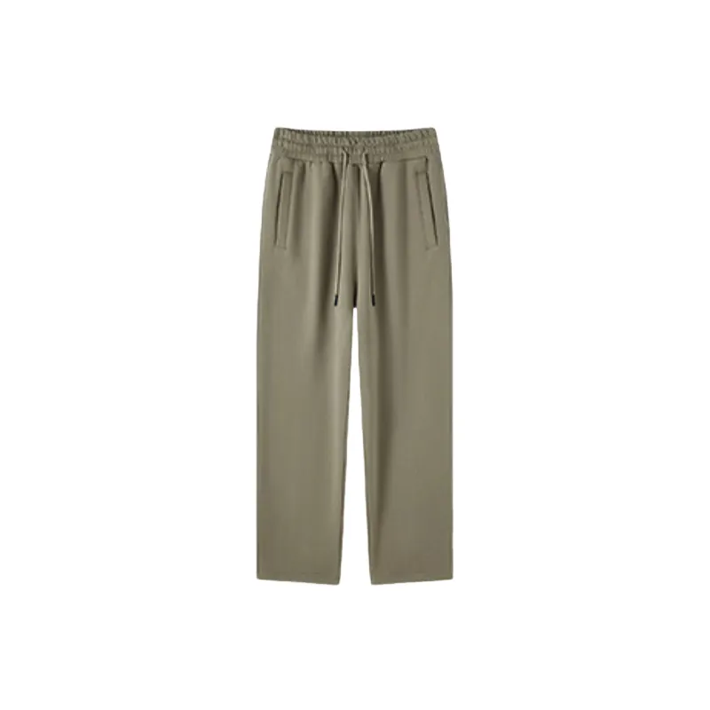Casual Plain Fleece Sports Pants-8