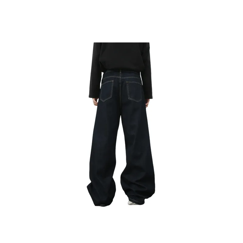 Casual Plain Jeans-2